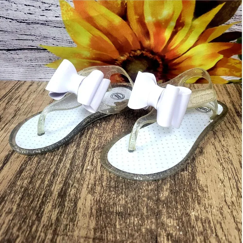 Wonder Nation Baby‎ Girl's Jelly Sandal Size 7